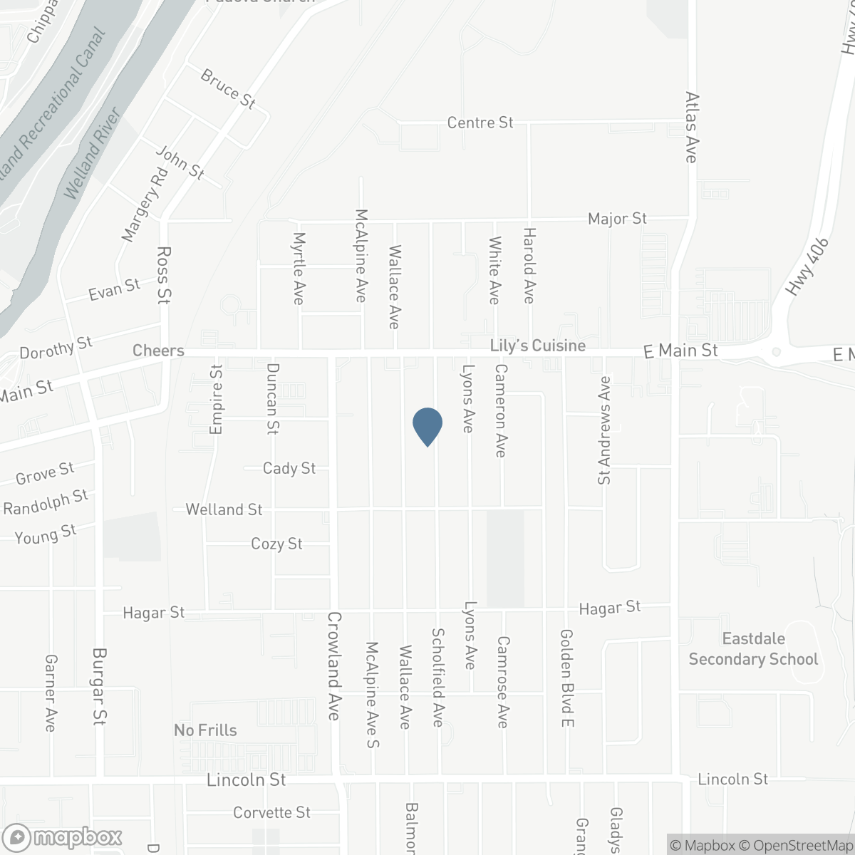 71 S SCHOLFIELD Avenue S, Welland, Ontario L3B 1N4